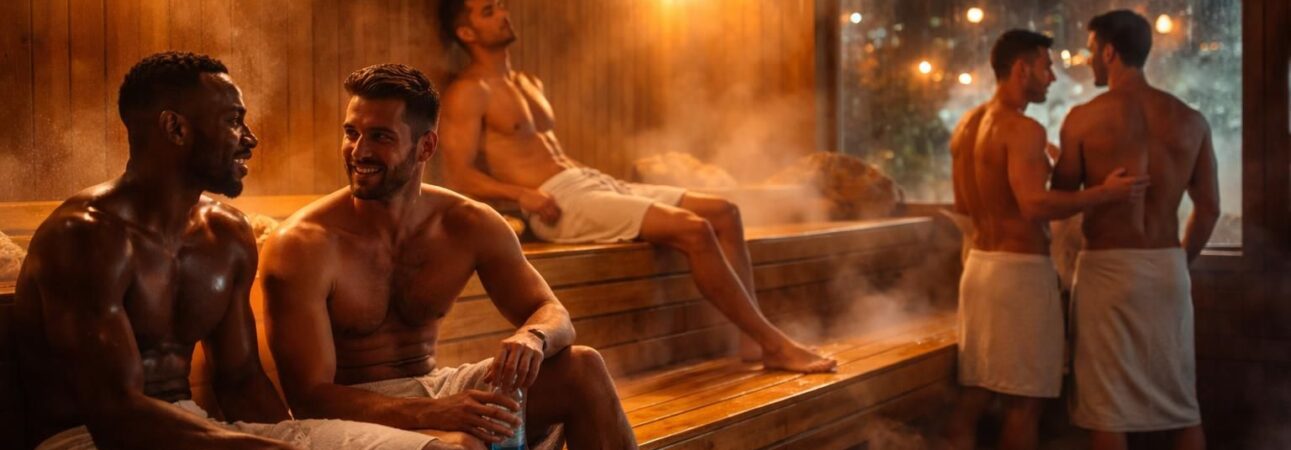 découvrez l'ambiance conviviale et chaleureuse du sauna gay à brest, un espace dédié à la détente et au bien-être dans un cadre inclusif et accueillant.