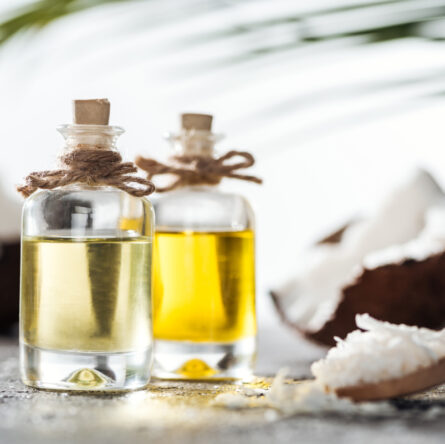 huile de coco en lubrifiant