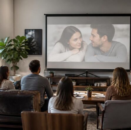 découvrez comment un écran de projection transforme votre atelier de communication de couple en une expérience immersive, projetée directement sur le mur pour renforcer vos échanges et votre complicité.